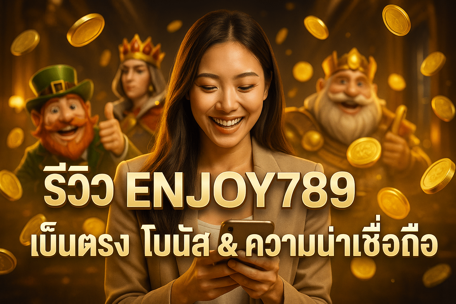 รีวิว ENJOY789 เว็บตรง โบนัส & ความน่าเชื่อถือ