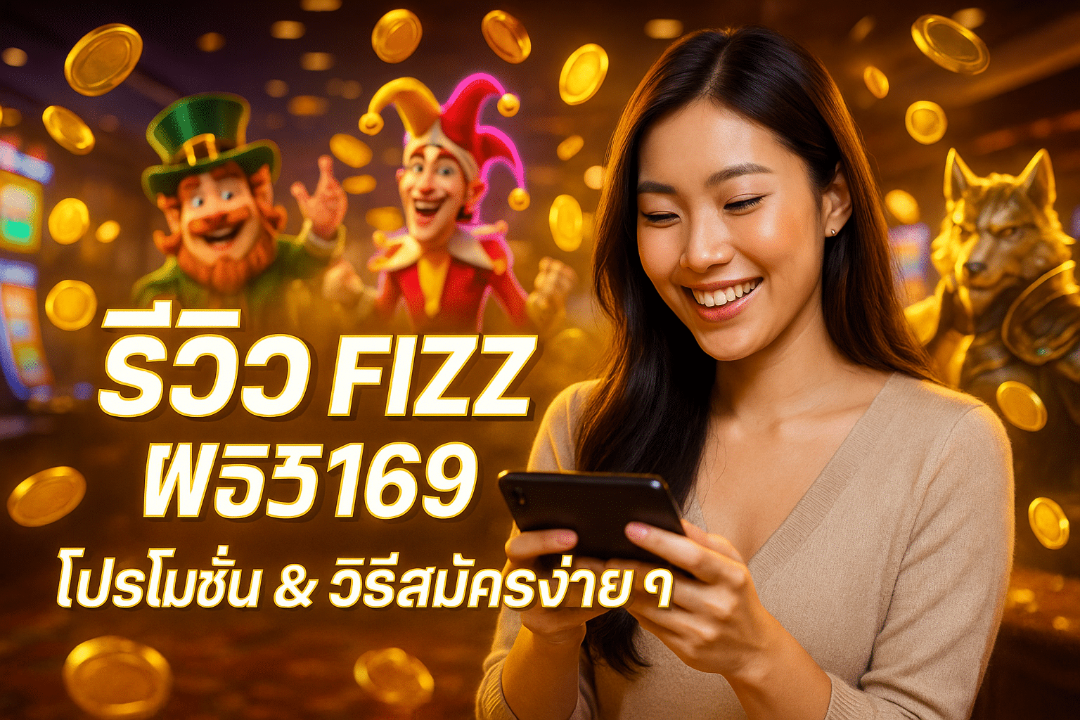 รีวิว FIZZ169 โปรโมชั่น & วิธีสมัครง่าย ๆ