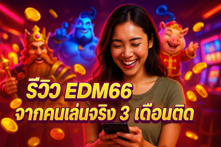 รีวิว EDM66 จากคนเล่นจริง 3 เดือนติด
