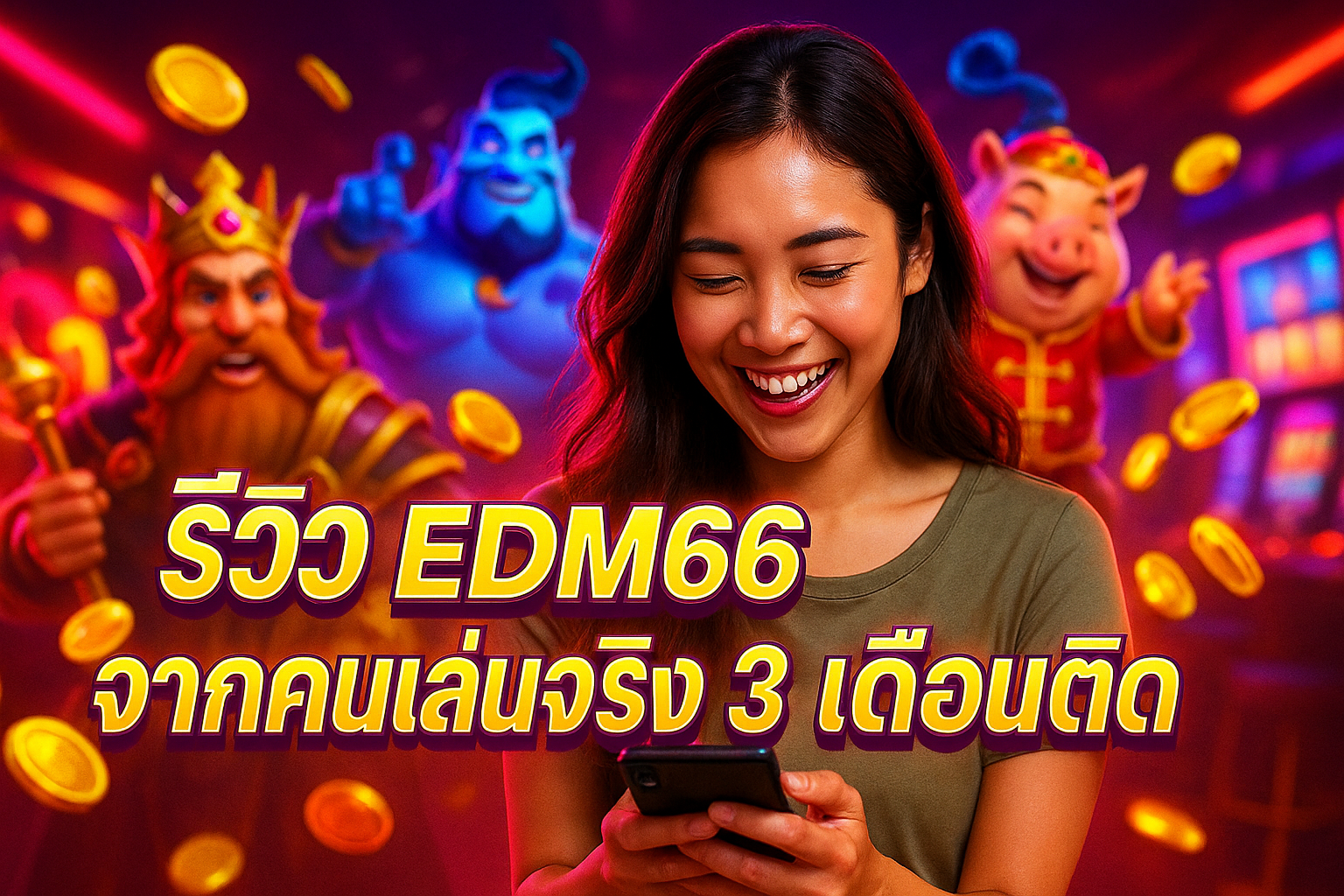 รีวิว EDM66 จากคนเล่นจริง 3 เดือนติด