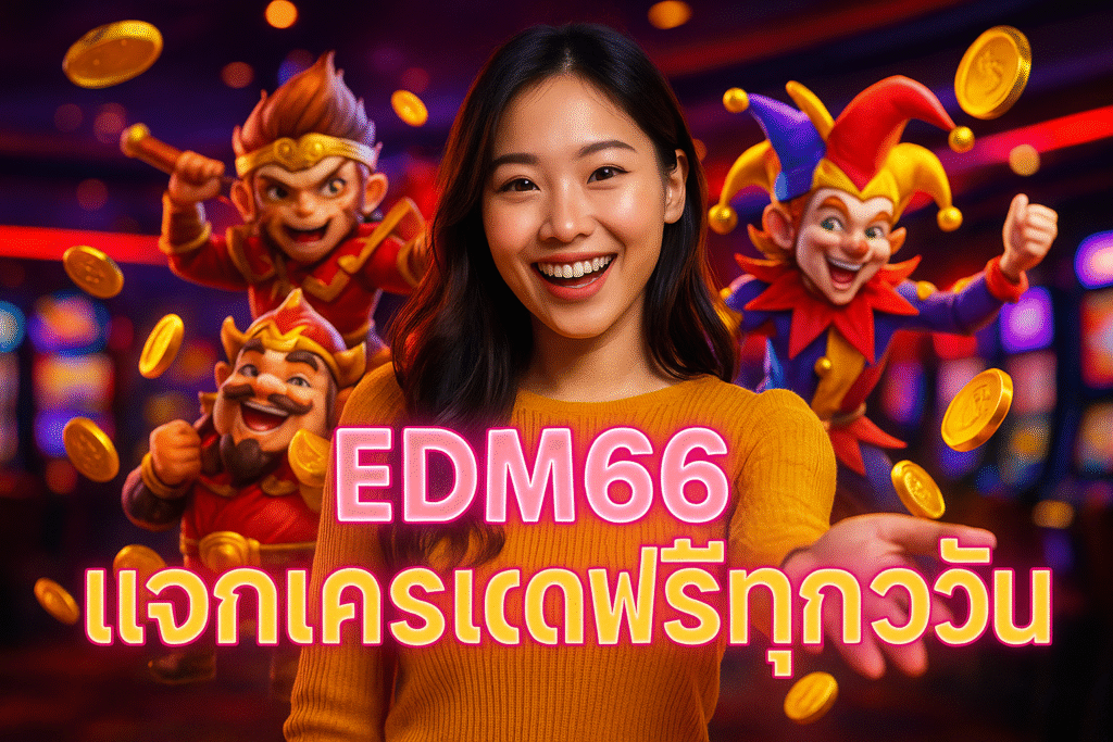 EDM66 แจกเครดิตฟรีทุกวัน