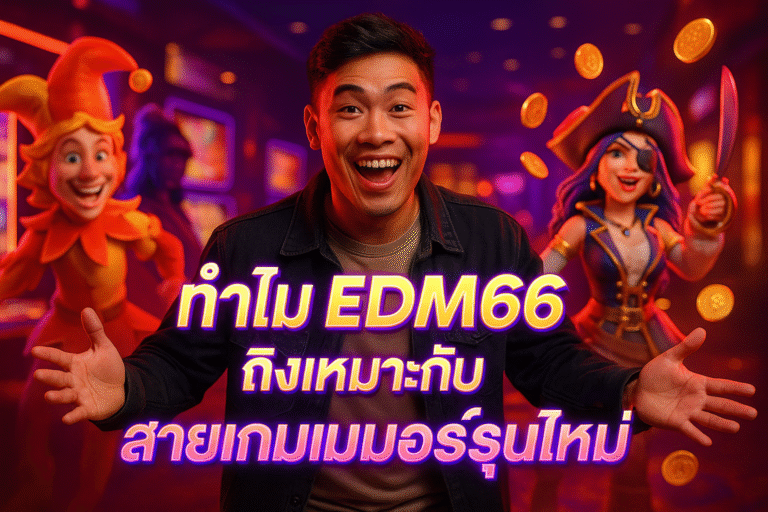 ทำไม EDM66 ถึงเหมาะกับสายเกมเมอร์รุ่นใหม่
