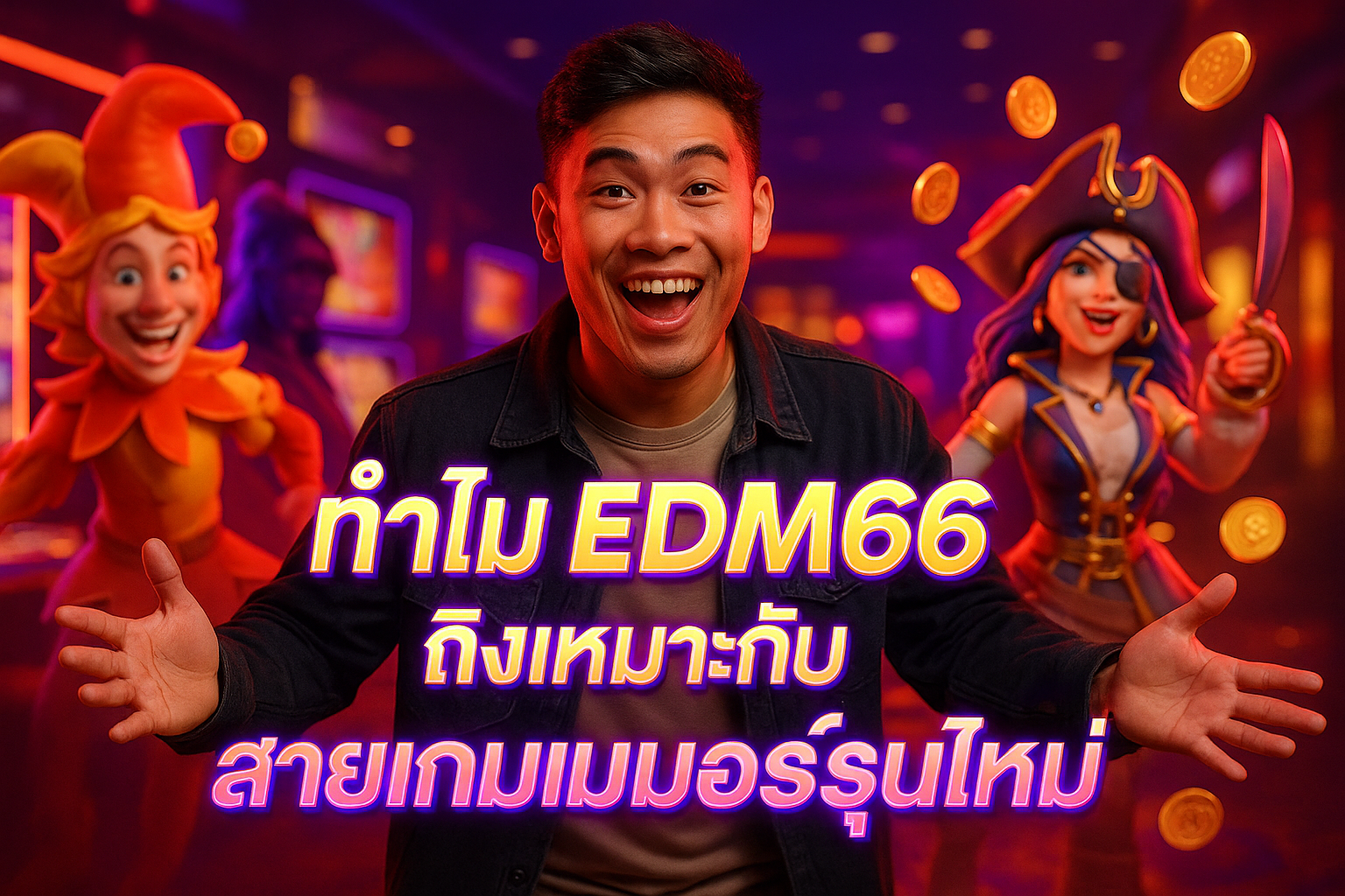 ทำไม EDM66 ถึงเหมาะกับสายเกมเมอร์รุ่นใหม่