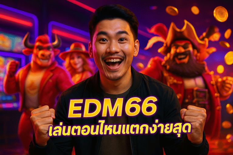 EDM66 เล่นตอนไหนแตกง่ายสุด